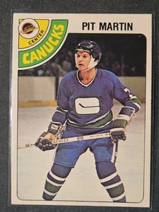78-79 O-Pee-Chee Pit Martin 🚨🚨🚨 Vancouver Canucks - Picture 1 of 2