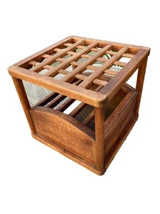 Japan Yagura Kotatsu Tisch—Vintage—14" Quadratmeter X 13" H. - Bild 1 von 10