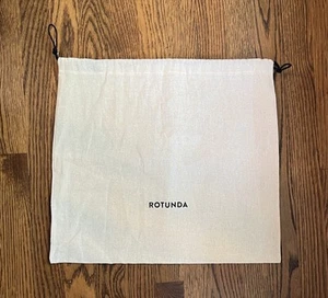 NEW Rotunda Sant Dust Bag ONLY With Drawstring 15.5 X 17.5” - Picture 1 of 3