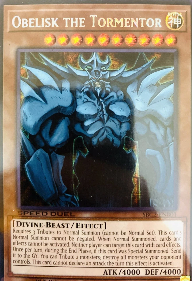 Obelisk the Tormentor KC01-EN022 25th Anniversary Ultimate Kaiba Set Unlimited - Image 1 of 1