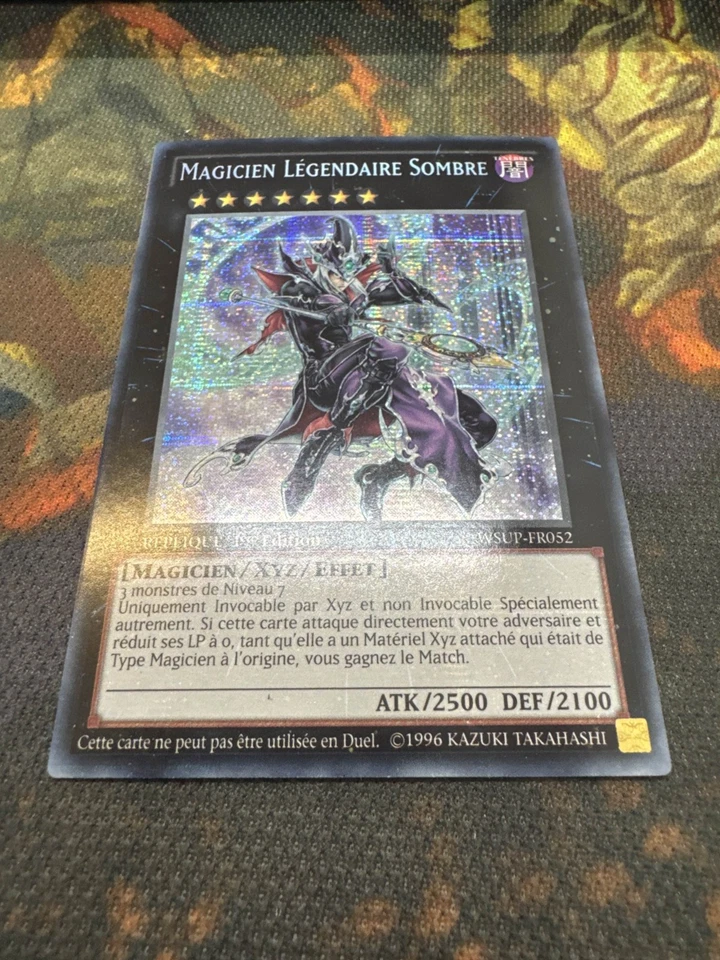 Legendary Magician of Dark WSUP-EN052 Prismatic Secret Rare 1st Ed Yugioh French - Image 1 of 1