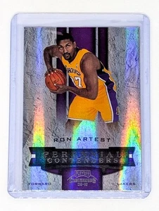 2009-10 Playoff Contenders Perennial Contenders Black #15 Ron Artest /50 Lakers - Picture 1 of 2