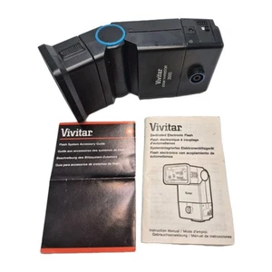 De colección Vivitar Zoom Tiristor 3500 Flash Electrónico Dedicado Manual del Propietario y Guía - Imagen 1 de 11