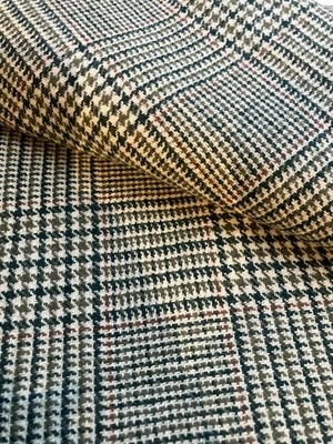 100% Wool Glenceck Tailoring Fabric Made In England, 3.2m - Image 1 of 4