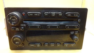 OEM 6 Disc CD Changer Radio For 2005 - 09 Chevy GMC Truck 15234935 - Not Tested - Picture 1 of 7