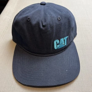 Cappello Caterpillar CAT Equipment Panel SnapBack Blu Navy - Foto 1 di 2