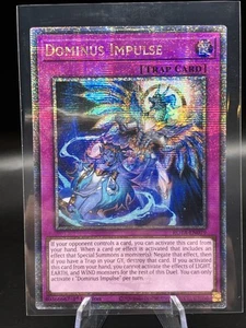 Yu-Gi-Oh Dominus Impulse ROTA-EN079 Quarter Century Secret Rare Card 1st Edition - Picture 1 of 2