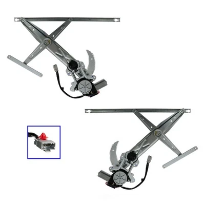 Conjunto de motor y regulador de ventana eléctrica - cupé TRQ para Honda Civic 1993 Foto 1 de 3