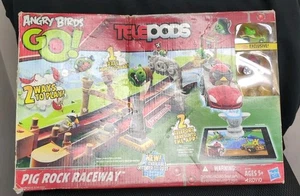 Angry Birds Go Telepods Schwein Rock Rennbahn Spiel Hasbro *lesen - Bild 1 von 7
