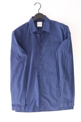 ⭐ Jack & Jones camicetta per uomo taglia 50, M blu di cotone ⭐ - Immagine 1 di 4