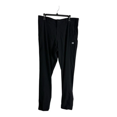 Costa Mens Pants Size 36 Black Golf Fishing Pockets Light Weight Casual Foto 1 de 4