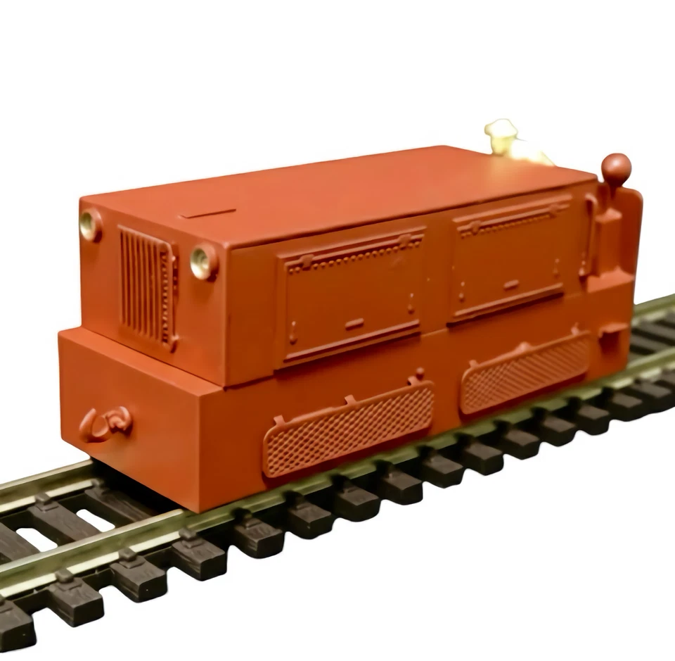 HOn30/HOe Sugiyama Battery-Powered Mine Locomotive RTR Brass Model Narrow Gauge - Image 1 of 4