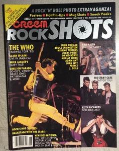 CREEM ROCK SHOTS rock & roll magazine June 1983 COMPLETE - Picture 1 of 2