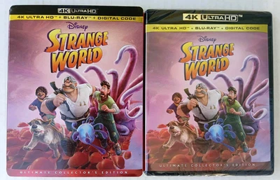 Strange World New Sealed 4K UHD & Blu-ray W/ Slipcover Ultimate Edition - Image 1 of 4