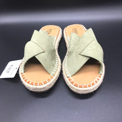 Zapatos para mujer ANA Bentley verde oliva sandalias sin cordones talla 6,5 mediano Foto 1 de 4
