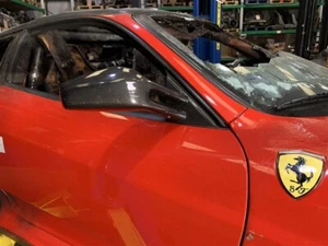 Ferrari 430 Scuderia Door Mirror Right Side Pn. 80818800 Cw. Base Glass & Fixing - Picture 1 of 12