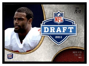 2011 Topps Rising Rookies NFL Draft #DR-NP NILES PAUL Nebraska Cornhuskers