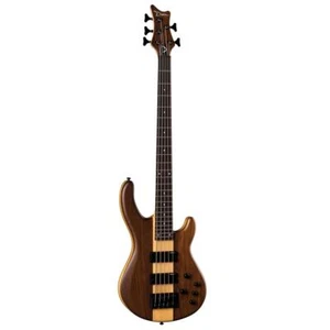 Dean Edge Pro 5-String Electric Bass Guitar,Ebony Fretboard,Walnut Satin Natural - Picture 1 of 5