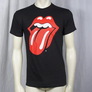 Authentic THE ROLLING STONES Classic Tongue Logo T-Shirt S-2XL NEW - Picture 1 of 4