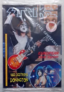 KISS 'Strike No. Revista/fanzine de música italiana 18' 1997 - Imagen 1 de 1