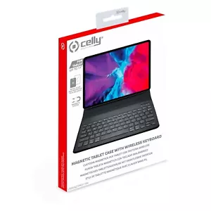 Celly Universal Magnetic Tablet Case with Wireless Keyboard up To 11″ - Foto 1 di 1