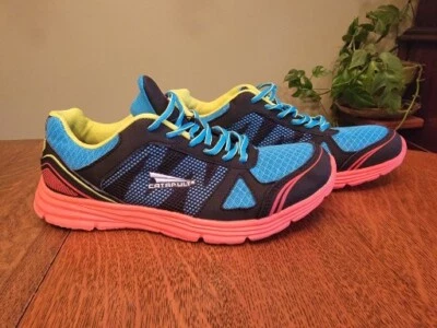 Tênis de corrida Catapult Conquer leve feminino tamanho 8.5 azul preto ano - Imagem 1 de 4