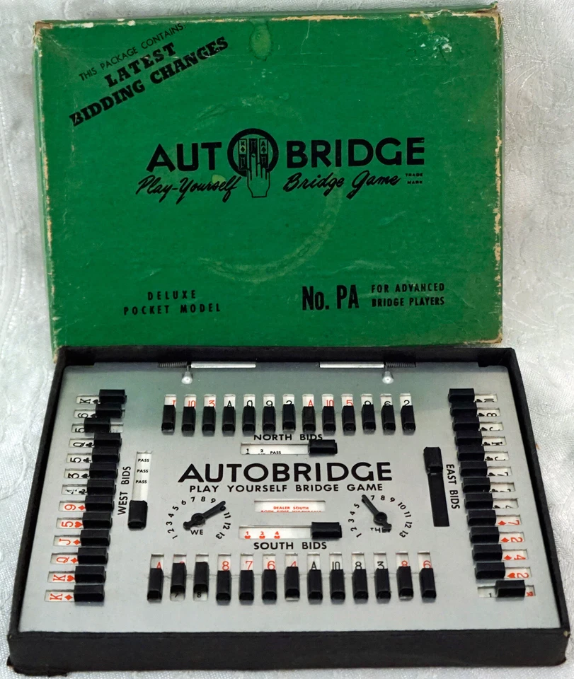 Vintage Auto Bridge in Original Box & Papers No. PA for Advance Players - Image 1 of 4