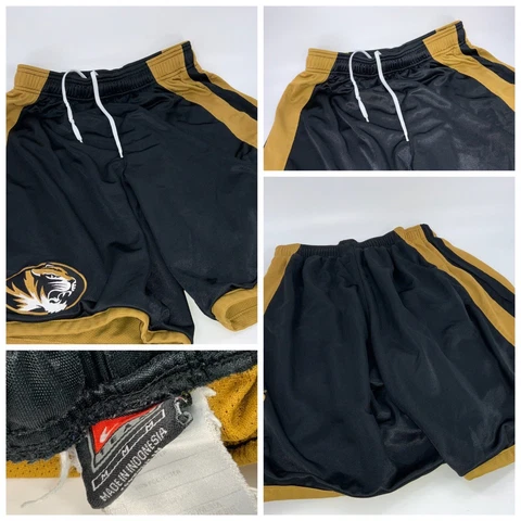 Mizzou Tigers Nike Basketball Short M Men Black Sewn Logo Team Issue YGI H2-246 Cover