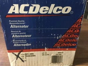 Alternador ACDelco remanufacturado 321-385 - Imagen 1 de 7