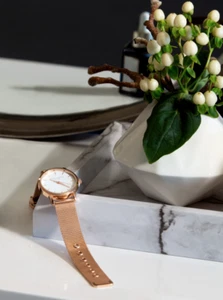 Eddie Borgo The Soho Watch NIB Rose Gold Stunning - Picture 1 of 3