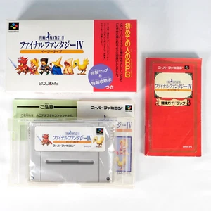 FINAL FANTASY IV 4 Easy Type Nintendo Super Famicom SFC SNES Jap Japan (1) - Imagen 1 de 7