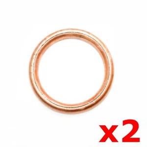 2X 40mm Junta de Tubo de Escape de Cobre 150cc 250cc PIT PRO Cuatro Bicicleta de Suciedad ATV Buggy - Imagen 1 de 4