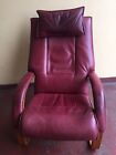 Vintage Rybo Leather Recliner Chair With Head Rest