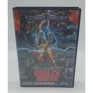 GHOULS' N GHOSTS SEGA MEGA DRIVE COMPLETO EN CAJA PROBADO - Imagen 1 de 4