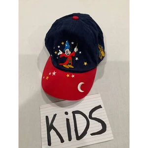 Vintage Walt Disney World Baseball Cap Mickey Mouse Beauty & The Beast Youth - Picture 1 of 13