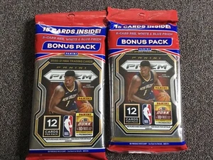 Lot Of (2) 2020-21 Panini Prizm NBA Basketball Cello Packs New Factory Sealed - Picture 1 of 1
