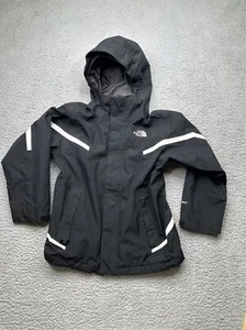 The North face jacket black boys size S Nimbo Triclimate Shell Ski jacket hyvent - Picture 1 of 8