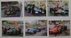 6 Monaco Grand Prix Modern Postcards illustrated by Michael Turner