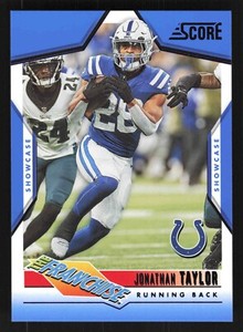 2023 Panini Score Football #14 Jonathan Taylor The Franchise Showcase #'d /100