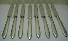 SET of 8 SILVER PLATED KNIVES DESSERT/FRUIT KNIVES by Wm.Rogers & Son c1869-1873