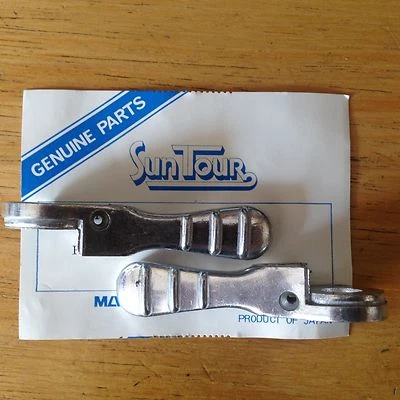 Nuevo de Lote Antiguo Par 2 Palancas de Cambio de Extremo de Barra SUNTOUR BAR-CON Piezas Vainas Cuerpo Cubiertas de Trinquete Tour  Foto 1 de 2