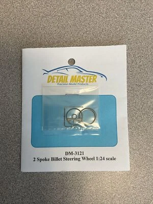 Volante Billet de 2 radios 1/24 Detail Master #3121 Foto 1 de 2