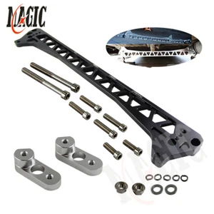 Rear Aluminum Subframe Brace Tie Subframe Subillet For 92-95 Honda Civic Black - Picture 1 of 9