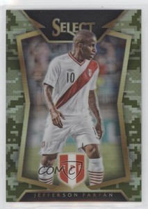 2015-16 Panini Select Camo Prizm /249 Jefferson Farfan #9.1