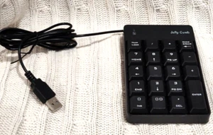 USB Numeric Keypad, Jelly Comb N001 Portable Slim Mini Number Pad Laptop Desktop - Picture 1 of 2