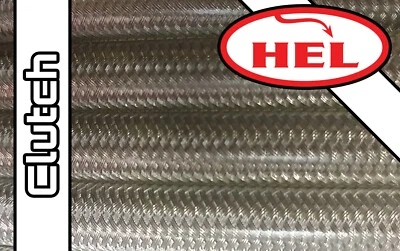 CLEAR kawasaki ZZR1100 ZX1100 C1 - D9 1990-2001 HEL BRAIDED CLUTCH LINE — 第 1/4 张图片