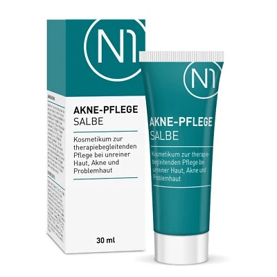 N1 HEALTHCARE N1 Akne-Pflege Salbe 30 ml - Pickel Creme Akne Creme Pickelmale entfernen Acne