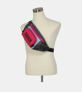COACH Belt Bag Large Fanny Waist Pack Colorblock Travel Hands Free NWT - Picture 1 of 4