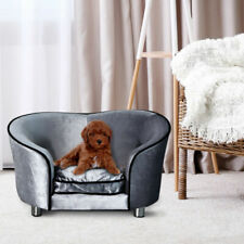 PawHut D04-016 Dog Bed with Removable Cushion - Light Grey