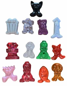 Lot Of 13 Magic Box Crazy Bones Gogo’s Lot Rare Vintage - Picture 1 of 3